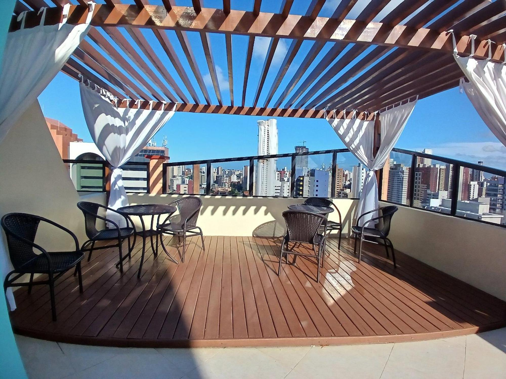 ホテル Flat Brasil Tropical By Escala Imoveis フォルタレザ エクステリア 写真